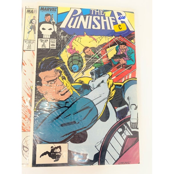The Punisher # 3, 17, 24, 25, 40, 42, 49, 51, 64 Comic Books Lot Marvel Comics