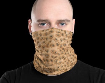 Anti-Facial-Recognition Neck Gaiter Mask Protest Safety