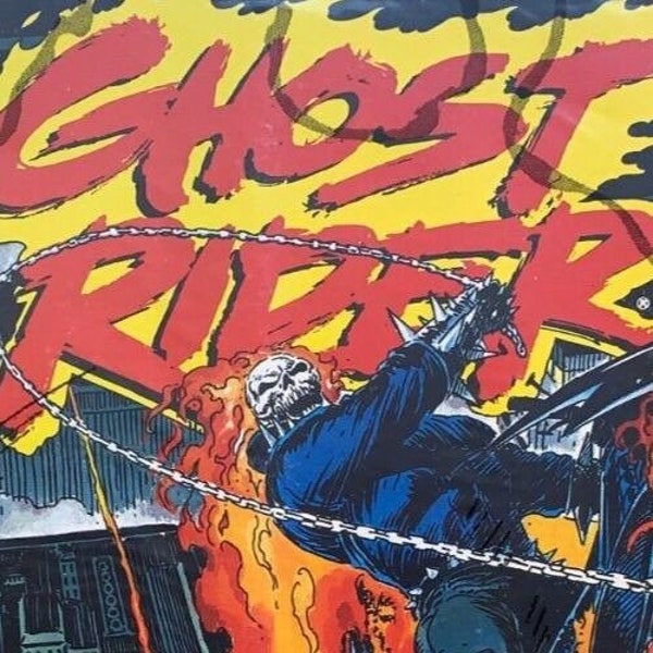 4X Ghost Rider #28 1st Appearance of Midnight Sons Sealed with Collectible Poster - Ready to Grade