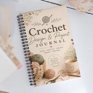 Beige Dot-Grid Pattern Journal