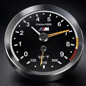 BMW M3 E92 Wall Clock Tachometer Racing BMW fan Tuning Carguy Men Gift Gift