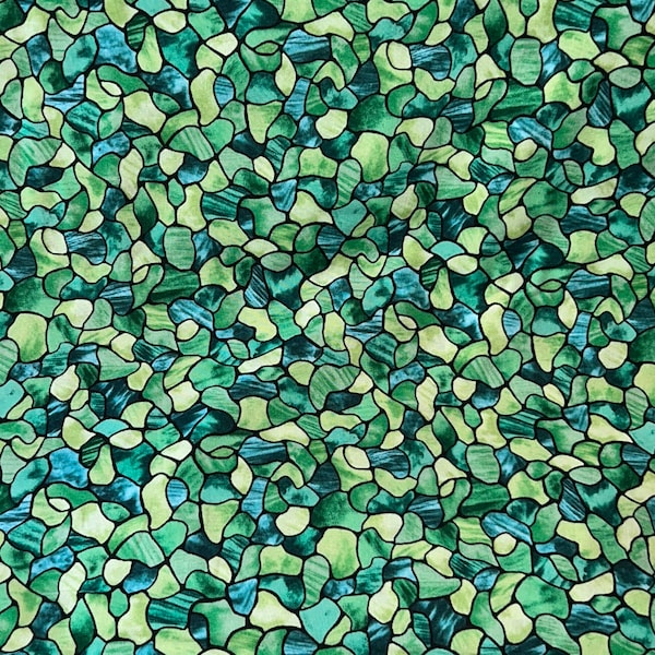Stained Glass Fabric Etsy