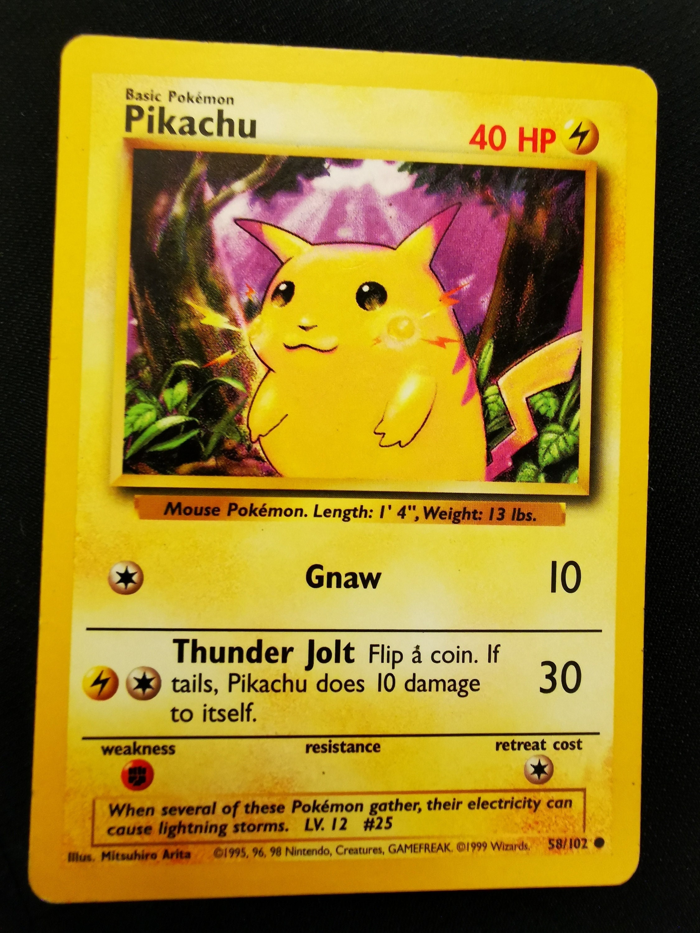 First Edition Pokemon Card Pikachu