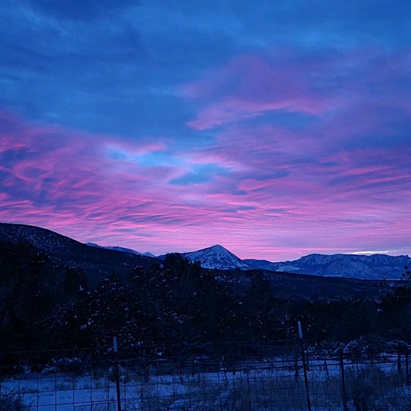 Sky Over the Range Digital Print