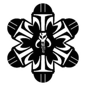 Star Wars - Mandalorian Helmet - SVG/DXF