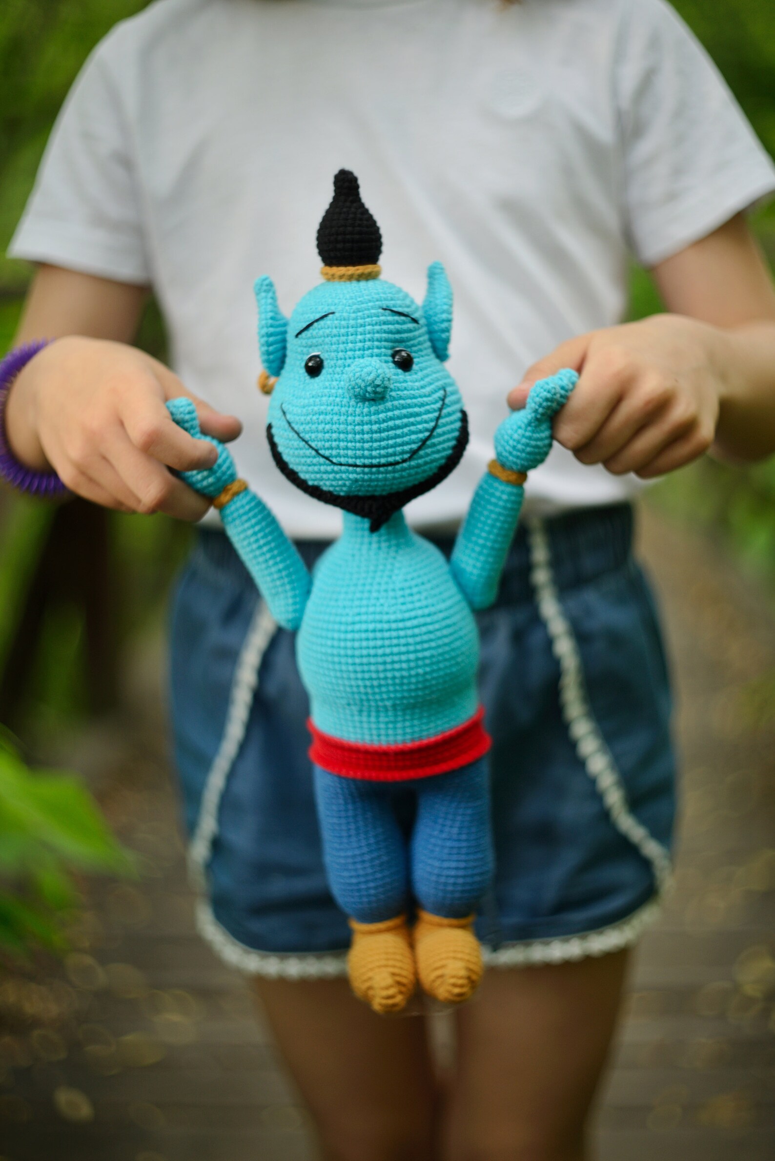 Crochet Pattern Genie Amigurumi PDF Etsy