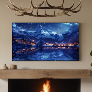 Velaris City of Starlight Smart TV Art, ACOTAR Book Lover frame TV art, Maasverse Fine Art, Samsung Frame tv art Readers, Digital Download