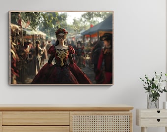 Elspeth Spindle Art Print: One Dark Window Digital Download
