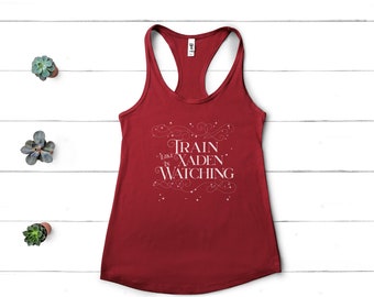Train like Xaden is Watching Workout Racerback Tank, Fourth Wing Gym Shirt,  Iron Flame Shirt, Rebecca Yarros Shirt Top, Dragon rider top