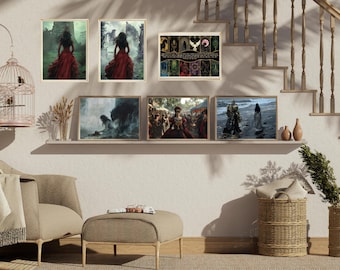 One Dark Window Art Prints: Elspeth Spindle, Shepard King (Digital Download)