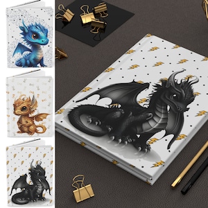 Dragons Hardcover Journal, Book Lover Notebook, Tairn Andarna Sgaeyl Options, Bookish Gift
