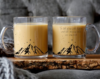 Velaris Glass Mug: A Court of Thorns and Roses Bookish Gift