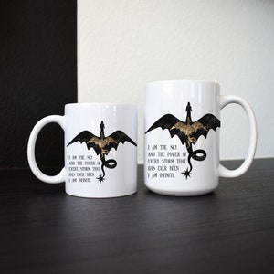 Basgiath War College Mug, Fourth Wing Cup, Dragon Rider Mug, Fantasy Bookish Cup, The Empyrean Series Merch