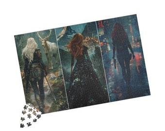 ACOTAR Maasiverse Jigsaw Puzzle: Aelin, Feyre, Bryce
