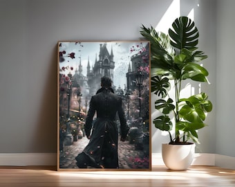 Rhysand Night Court Art Print: Sarah J Maas ACOTAR (Digital Download)