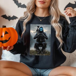 Lights Out Crewneck Sweatshirt: Gothic Romance Book Merch