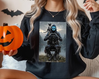 Lights Out Sweatshirt mit Rundhalsausschnitt: Gothic Romance Book Merch