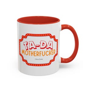 Scythe & Sparrow Ta-Da Mug, Ruinous Love Trilogy Mug, Butcher and Blackbird, Leather and Lark, Dark Romance Bookish Coffee Mug, Gift for her
