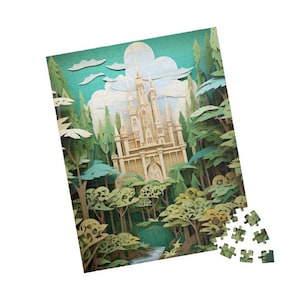 Throne of Glass Terrasen Puzzle, Maasiverse Fantasy Puzzles, Book Jigsaw Puzzles, Sarah J Maas Gifts, Book Lover Gifts, Unique Reader Gift