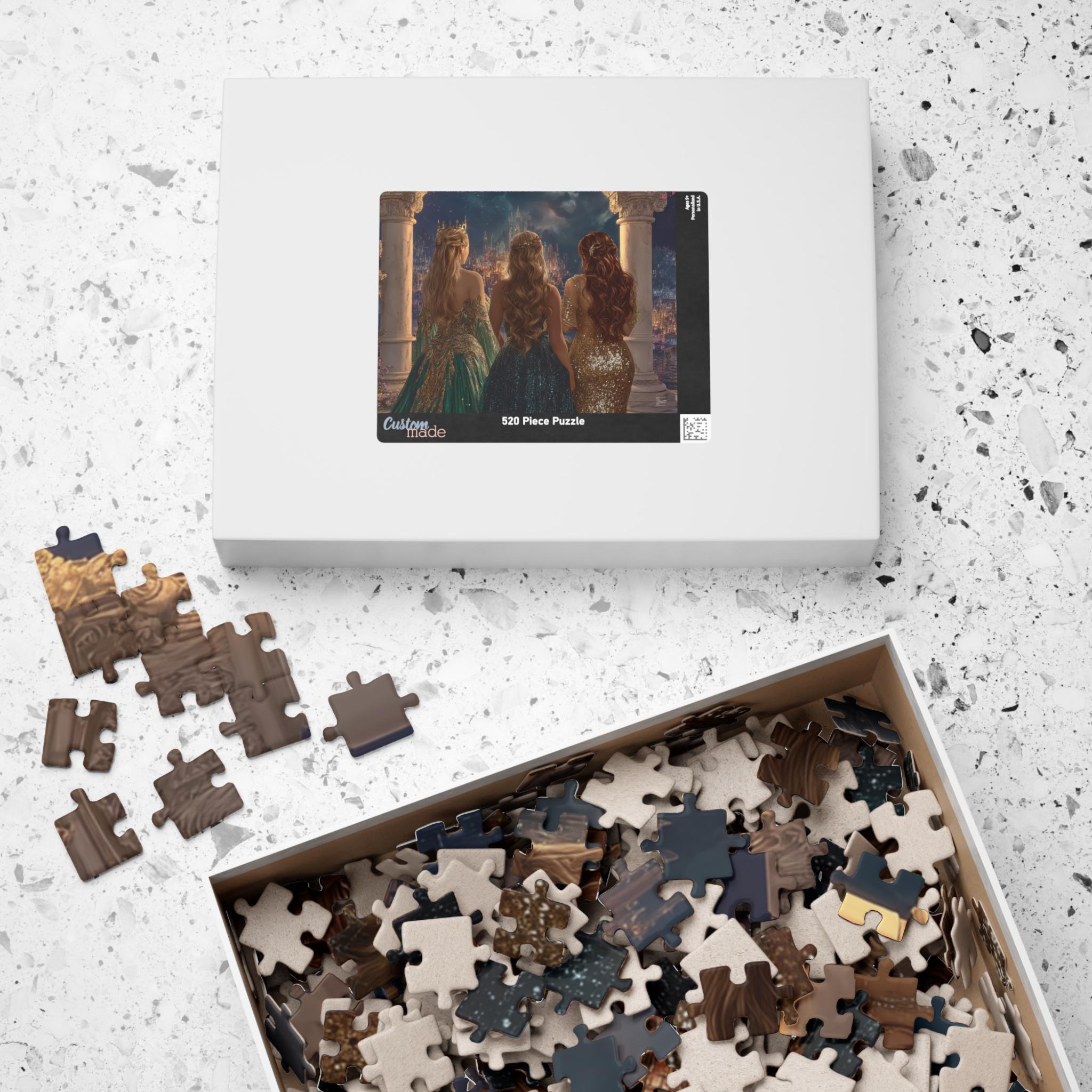 Maasiverse Fmc's Puzzle of Aelin, Feyre, Bryce, ACOTAR Puzzle