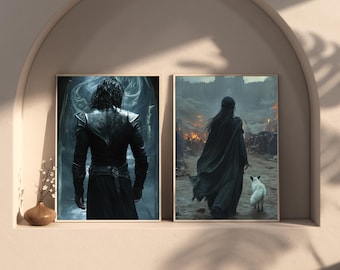 Quicksilver Dark Fantasy Romance Art Prints: Saeris, Kingfisher (Digital Download)