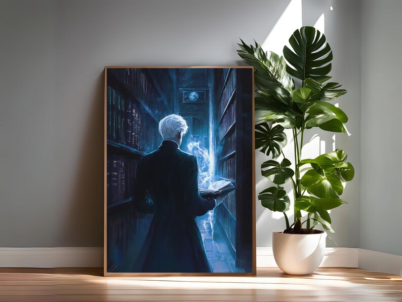 Lámina artística de Ophelia Grimm: Fanart literario de Phantasma (Descarga digital) imagen 2