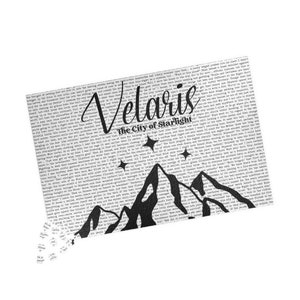 Velaris City of Starlight Puzzle: ACOTAR Book Lover Gift