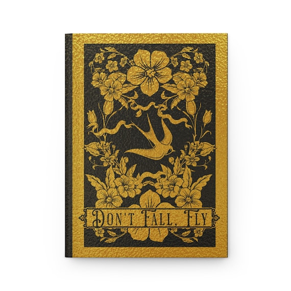 Don't Fall, Fly Plated Prisoner Notebooks, Auren & Slade, Raven