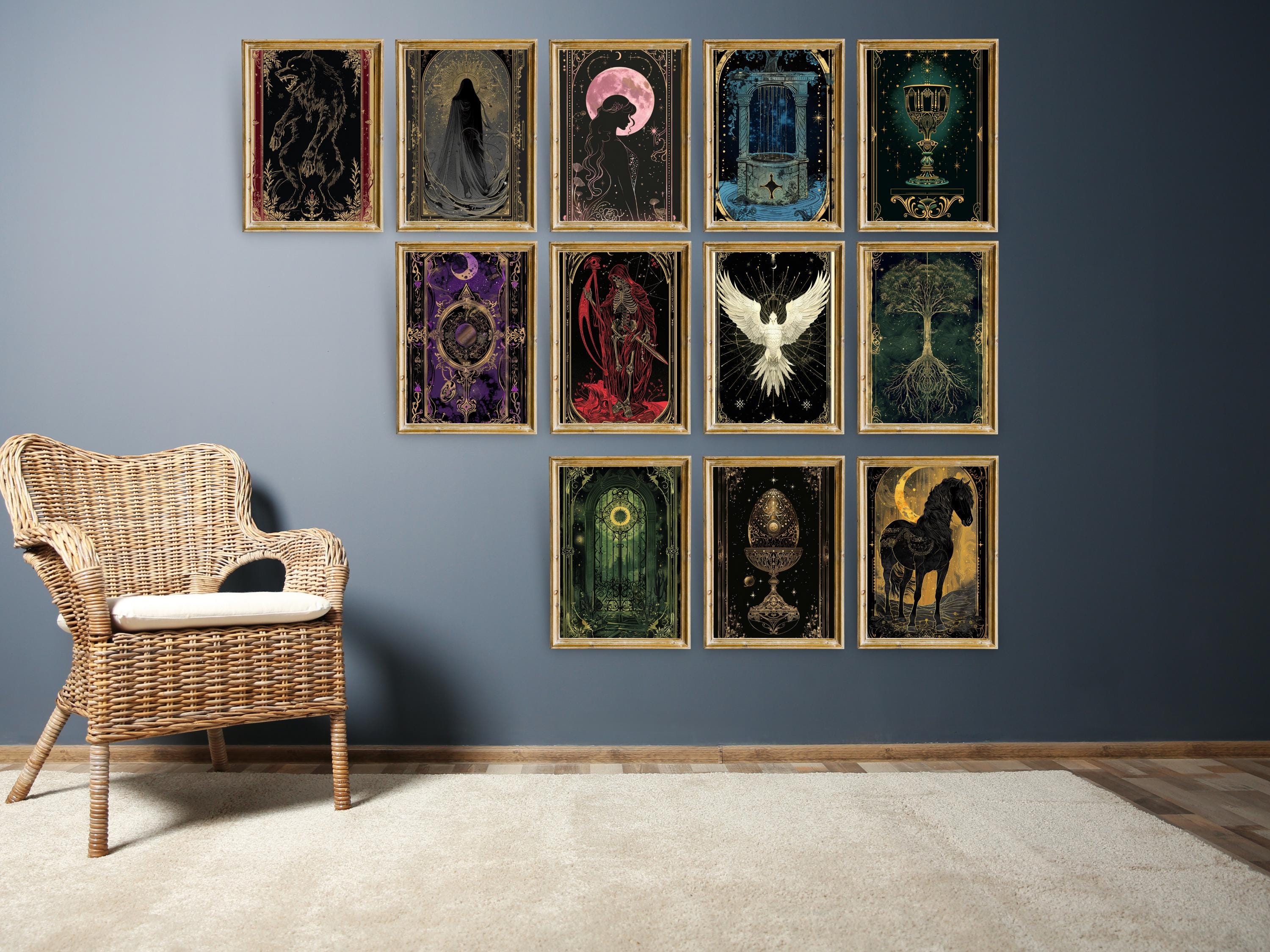 Providence Cards Digital Fanart Set, One Dark Window Printables