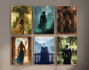 Rosalina & Princes Fantasy Art Print Set: Beasts of the Briar (Digital Download 6-Pack