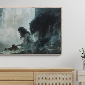 Elspeth Spindle Digital Wall Art Prints, Decoración de pared, Arte de pared, One Dark Window Art, FMC, Shepard King, The Nightmare, Libro Descarga digital