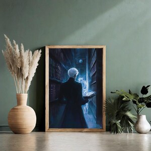 Lámina artística de Ophelia Grimm: Fanart literario de Phantasma (Descarga digital) imagen 10