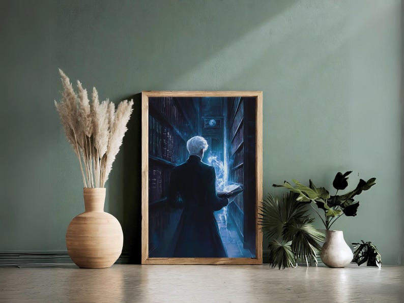 Lámina artística de Ophelia Grimm: Fanart literario de Phantasma (Descarga digital) imagen 10