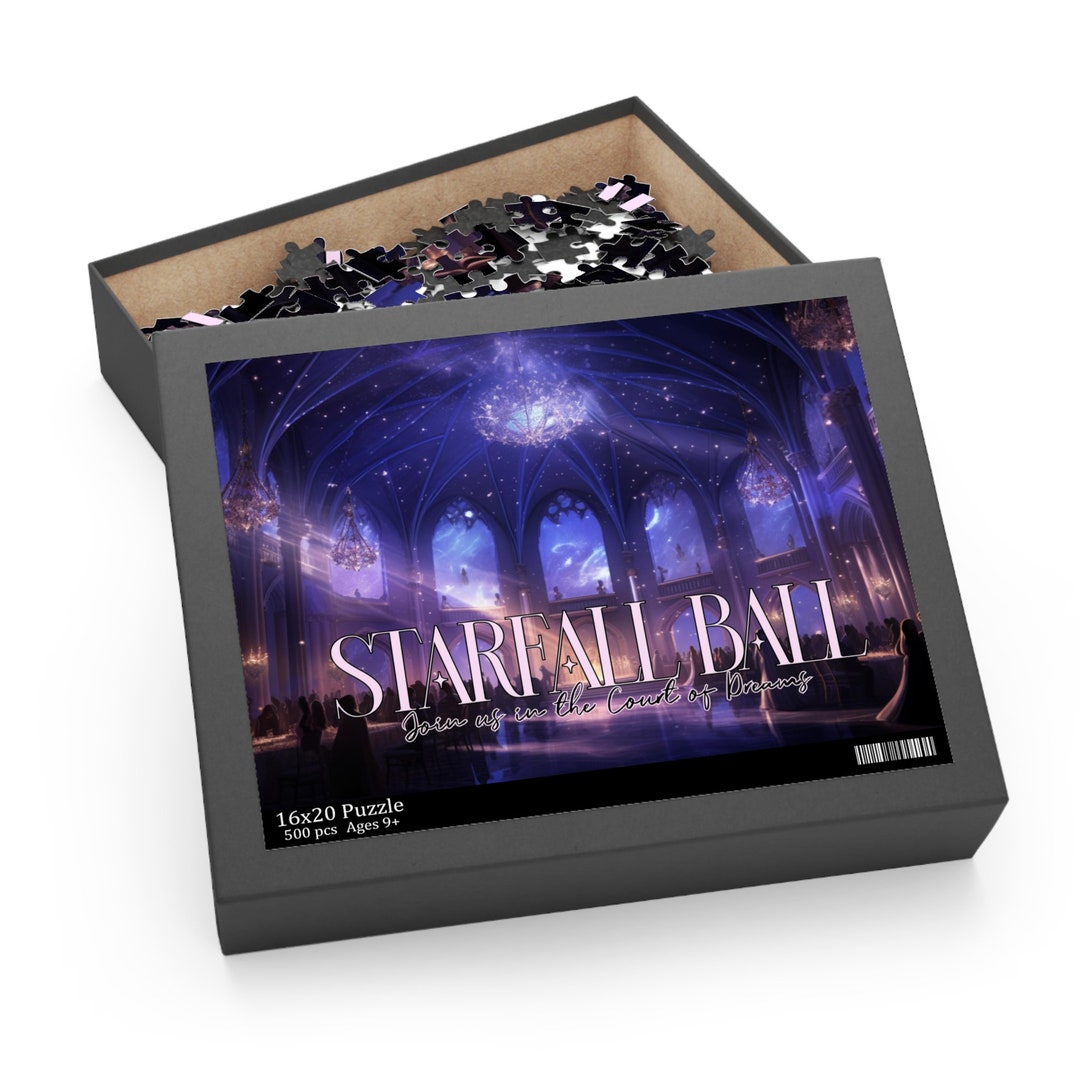 Velaris Starfall Ball Puzzle, ACOTAR Puzzle, Rhysand and Feyre Gift
