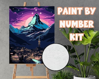 Velaris City of Starlight Paint by Number Kit, Bookish Paint By Number, ACOTAR Paint By Number Kit, A Court of Thorns and Roses, Maasverse