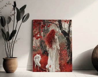 Arte de pared de Meyaah Liessa, impresiones digitales de Penellaphe Da'Neer, decoración de pared, arte de pared, arte de sangre y ceniza, FMC, Poppy and Casteel, JLA Descargar