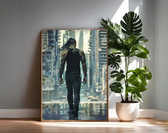 Ruhn Danaan Art Print: Crescent City Valberan Fae Prince (Digital Download)