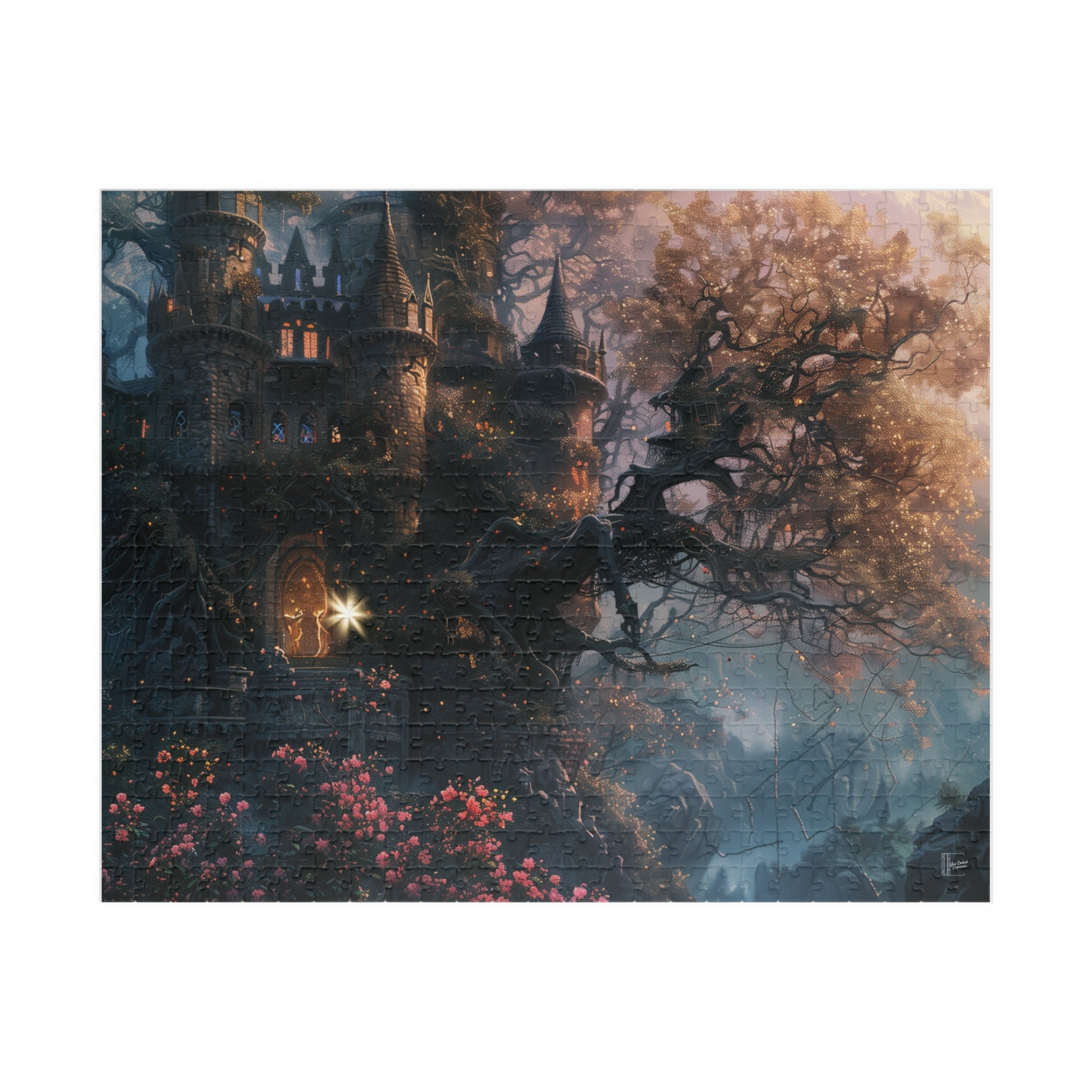 Castletree Jigsaw Puzzle: Bonded by Thorns, Fantasy Reader Gift - Etsy