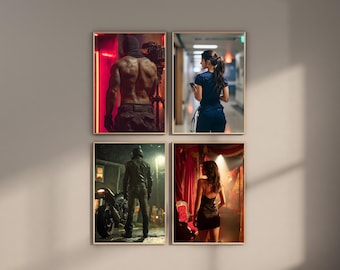 Into the Darkness Fan Art Prints: Navessa Allen Book Series (Digital Download, Set of 5)