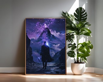 Rhysand Night Court Art Print: Sarah J Maas ACOTAR (Digital Download)