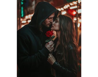 Zade and Adeline Fanart Print: Dark Romance Book Lover Gift - Etsy