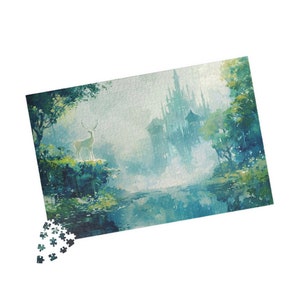 Throne of Glass Terrasen Puzzle, Maasiverse Fantasy Puzzles, Book Jigsaw Puzzles, Sarah J Maas Gifts, Book Lover Gifts, Unique Reader Gift