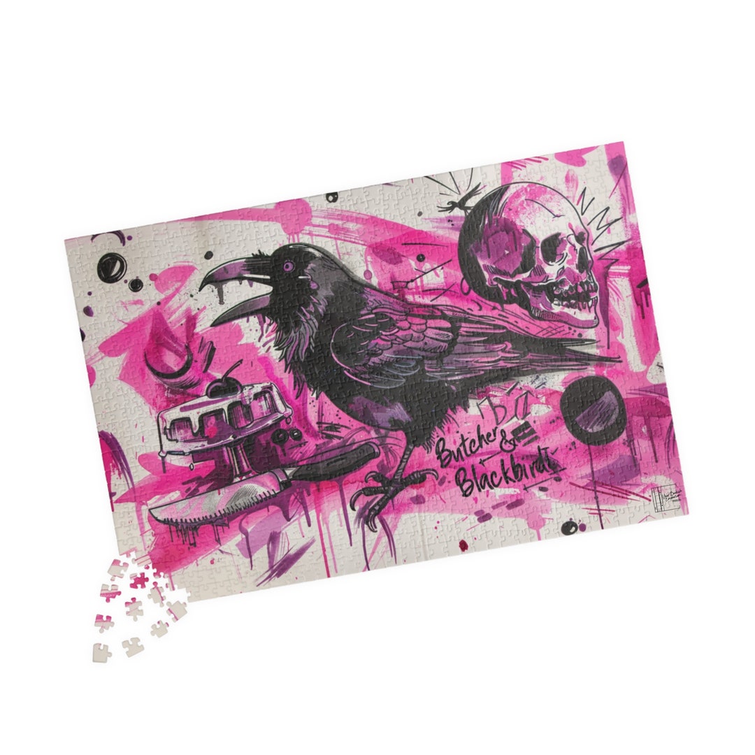 Butcher & Blackbird Puzzle, Brynne Weaver Inspired Jigsaw Puzzle ...