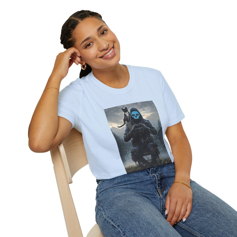Lights Out Dark Romance T-Shirt: Josh and Fred Gothic Reader Tee image 4