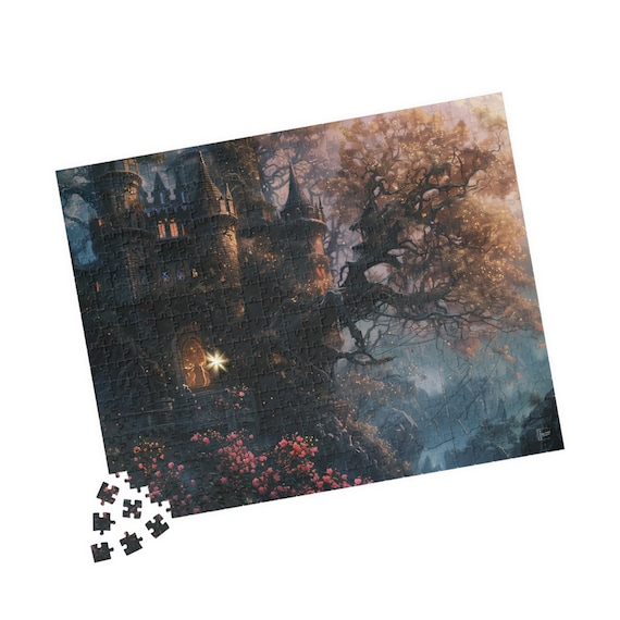 Castletree Jigsaw Puzzle: Bonded by Thorns, Fantasy Reader Gift