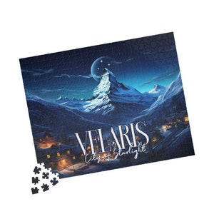 Velaris City of Starlight Puzzle: ACOTAR Book Lover Gift