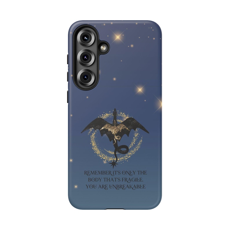 Iron Flame Dragon Rider Phone Case: Impact Resistant Polycarbonate image 10
