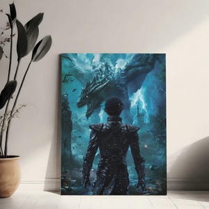 Xaden Riorson Digital Wall Art Prints, wanddecoratie, vierde vleugel kunst aan de muur, Rebecca Yarros, FMC, Iron Flame, Dragon Rider digitale download