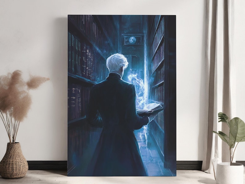 Lámina artística de Ophelia Grimm: Fanart literario de Phantasma (Descarga digital) imagen 1