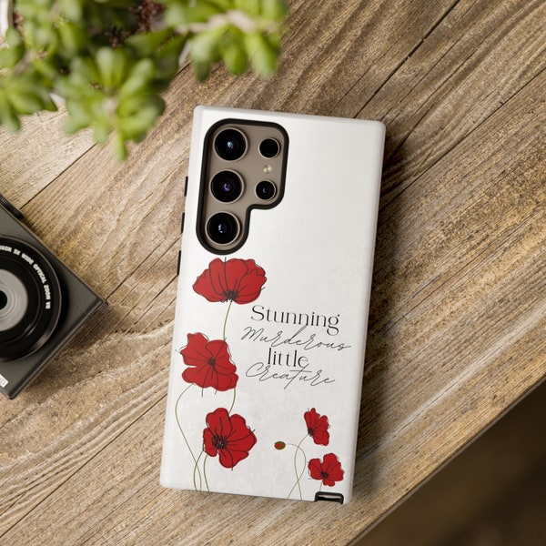 De Blood and Ash, superbe coque de portable meurtrière pour petite créature, coques de portable robustes de la FBAA. Coque Samsung, coque iPhone, coque Google Pixel